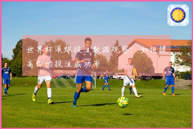 世界杯滚球投注数据观察：如何提高你的投注成功率